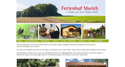 Desktop Screenshot of ferienhofmorich.de