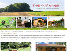 Tablet Screenshot of ferienhofmorich.de